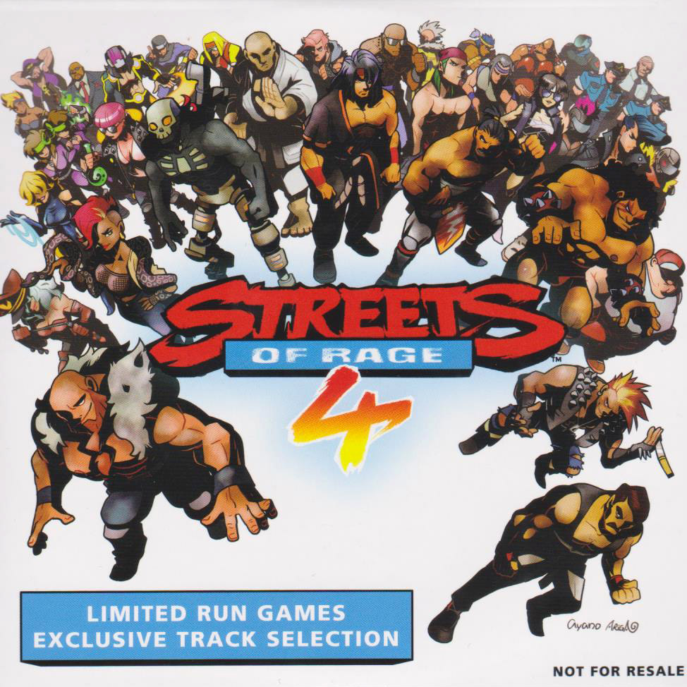 Streets of Rage 4 Limited Run Games Exclusive Track